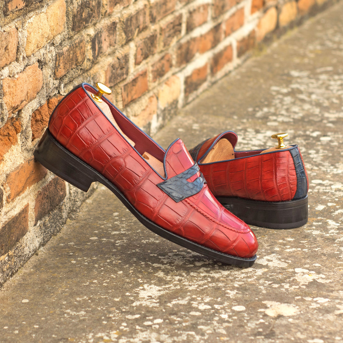 Reflet Alligator Leather Loafer